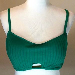 Kelly Green Bikini Top